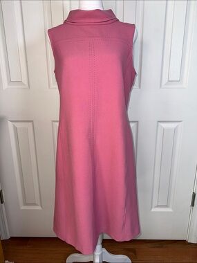 Vintage Lilly Pulitzer Pink Cowl-Neck Shift Dress